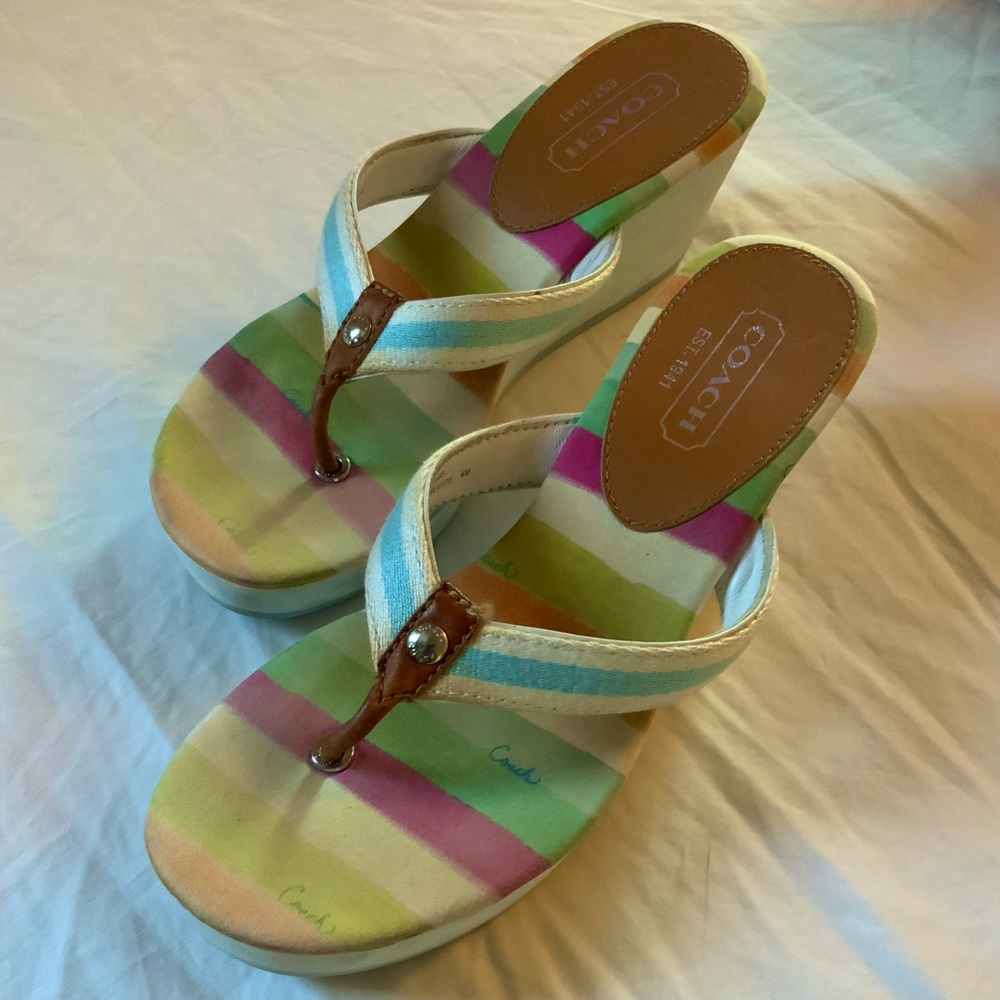 Coach Felicite Wedge Sandal